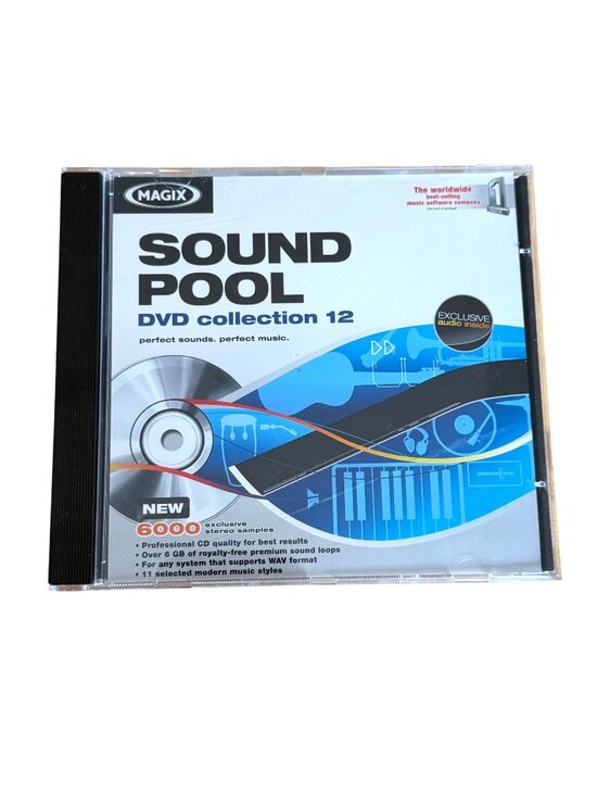 Magix Other - Magix Soundpool DVD Collection 12 Music Production Software PC & Mac DVD-ROM